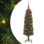 Kunstigt juletræ med stativ Grøn 120 cm PVC og Stål og Plastik