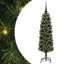 Kunstigt juletræ med stativ Grøn 120 cm PVC og Stål og Plastik