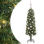 Kunstigt juletræ med stativ Grøn 120 cm PVC og Stål og Plastik