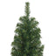 Kunstigt juletræ med stativ Grøn 180 cm PVC og Stål og Plastik