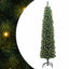 Kunstigt juletræ med stativ Grøn 240 cm PVC og Stål og Plastik