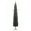Kunstigt juletræ med stativ Grøn 270 cm PVC og Stål og Plastik