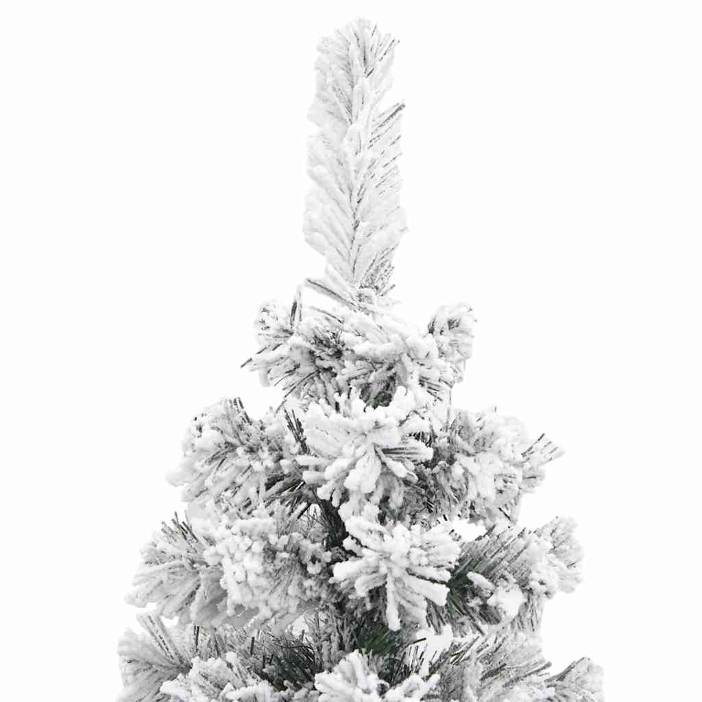 Kunstigt juletræ med stativ Grøn 120 cm PVC og Stål og Plastik