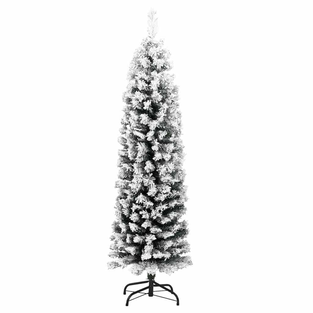 Kunstigt juletræ med stativ Grøn 120 cm PVC og Stål og Plastik