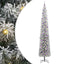 Kunstigt juletræ med stativ Grøn 270 cm PVC og Stål og Plastik