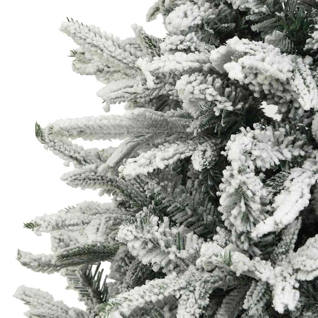 Kunstigt præ-dekoreret juletræ med kuglesæt Grøn 210 cm