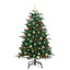 Kunstigt juletræ med stativ Grøn 150 cm PVC og metal og plast