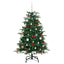 Kunstigt juletræ med stativ Grøn 150 cm PVC og metal og plast