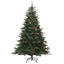 Kunstigt juletræ med stativ Grøn 240 cm PVC og metal og plast