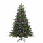 Kunstigt juletræ med stativ Grøn 240 cm PVC og metal og plast