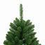 Kunstigt juletræ med 150 LED'er Grøn 120 cm PVC og metal