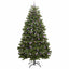 Kunstigt juletræ med 300 LED'er Grøn 270 cm PVC og metal