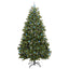Kunstigt juletræ med 300 LED'er Grøn 270 cm PVC og metal