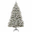 Kunstigt juletræ Grøn og Hvid 270 cm PVC og metal