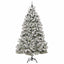 Kunstigt juletræ Grøn og Hvid 270 cm PVC og metal