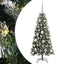 Kunstigt juletræ med stativ Grøn 120 cm PVC og plastik og stål