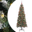 Kunstigt juletræ med stativ Grøn 180 cm PVC og plastik og stål