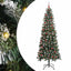 Kunstigt juletræ med stativ Grøn 210 cm PVC og plastik og stål