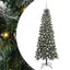 Kunstigt juletræ med stativ Grøn 210 cm PVC og plastik og stål