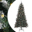 Kunstigt juletræ med stativ Grøn 240 cm PVC og plastik og stål