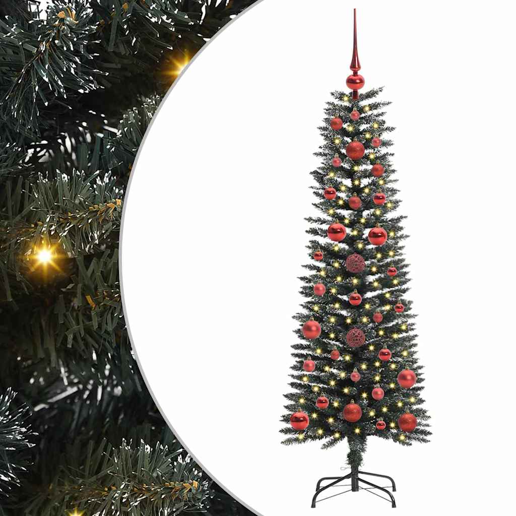 Kunstigt juletræ med stativ Grøn 120 cm PVC og plastik og stål