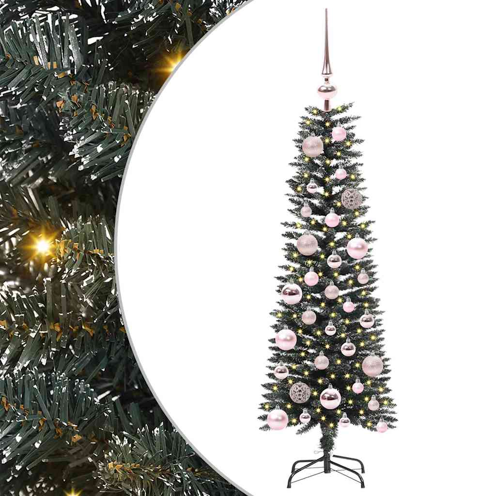 Kunstigt juletræ med stativ Grøn 120 cm PVC og plastik og stål