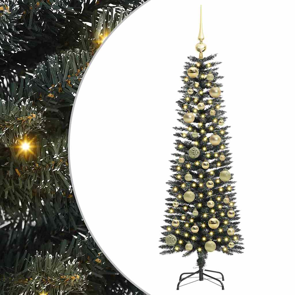 Kunstigt juletræ med stativ Grøn 120 cm PVC og plastik og stål
