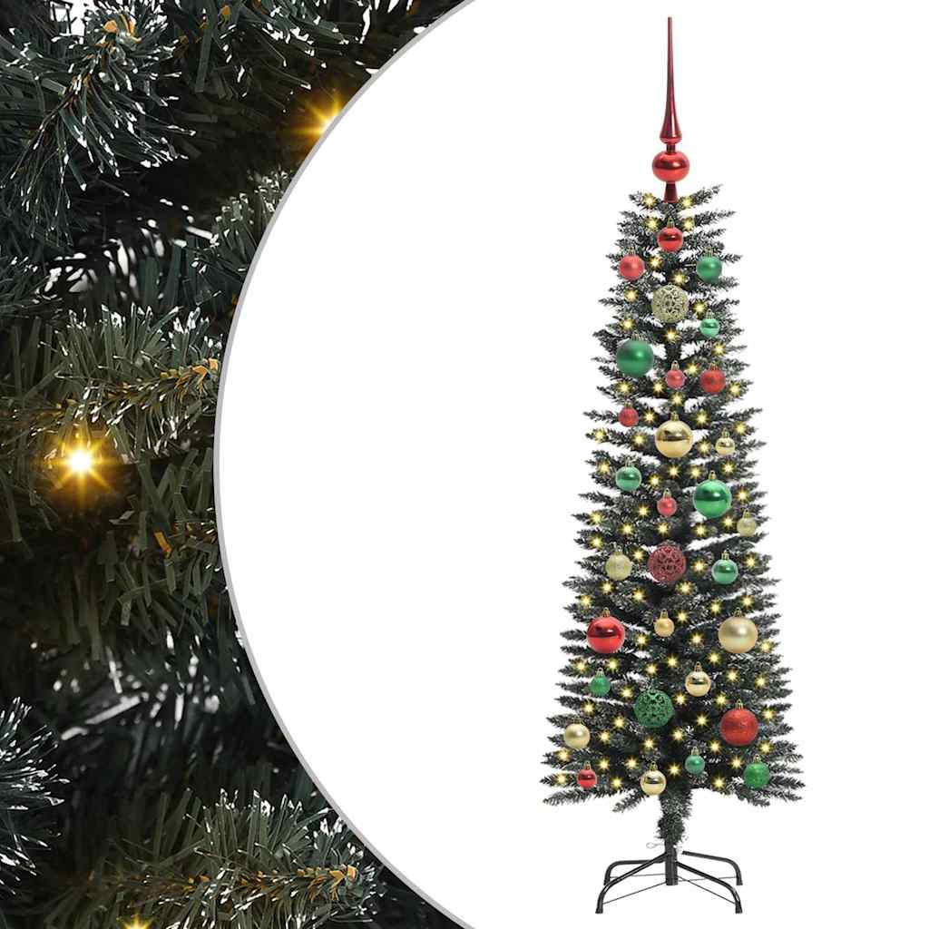 Kunstigt juletræ med stativ Grøn 120 cm PVC og plastik og stål
