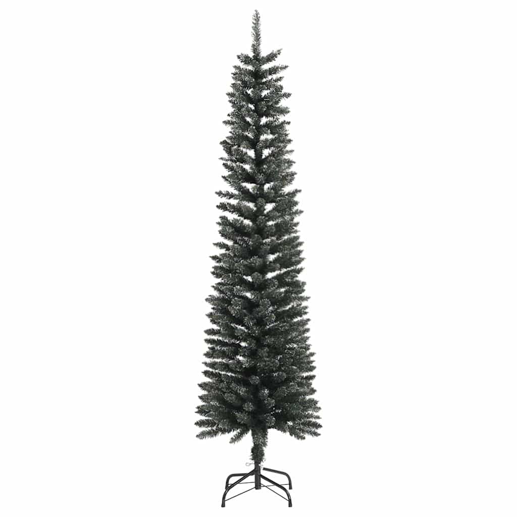 Kunstigt juletræ med stativ Grøn 180 cm PVC og plastik og stål