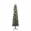 Kunstigt juletræ med stativ Grøn 180 cm PVC og plastik og stål