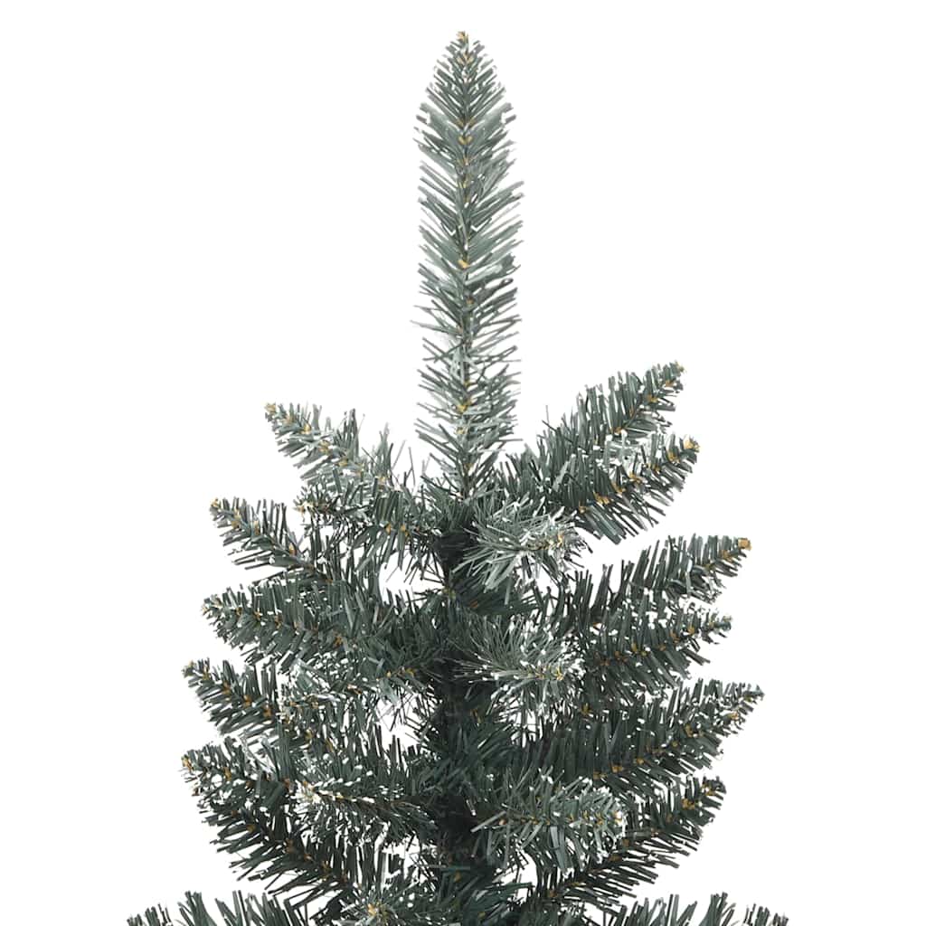 Kunstigt juletræ med stativ Grøn 210 cm PVC og plastik og stål