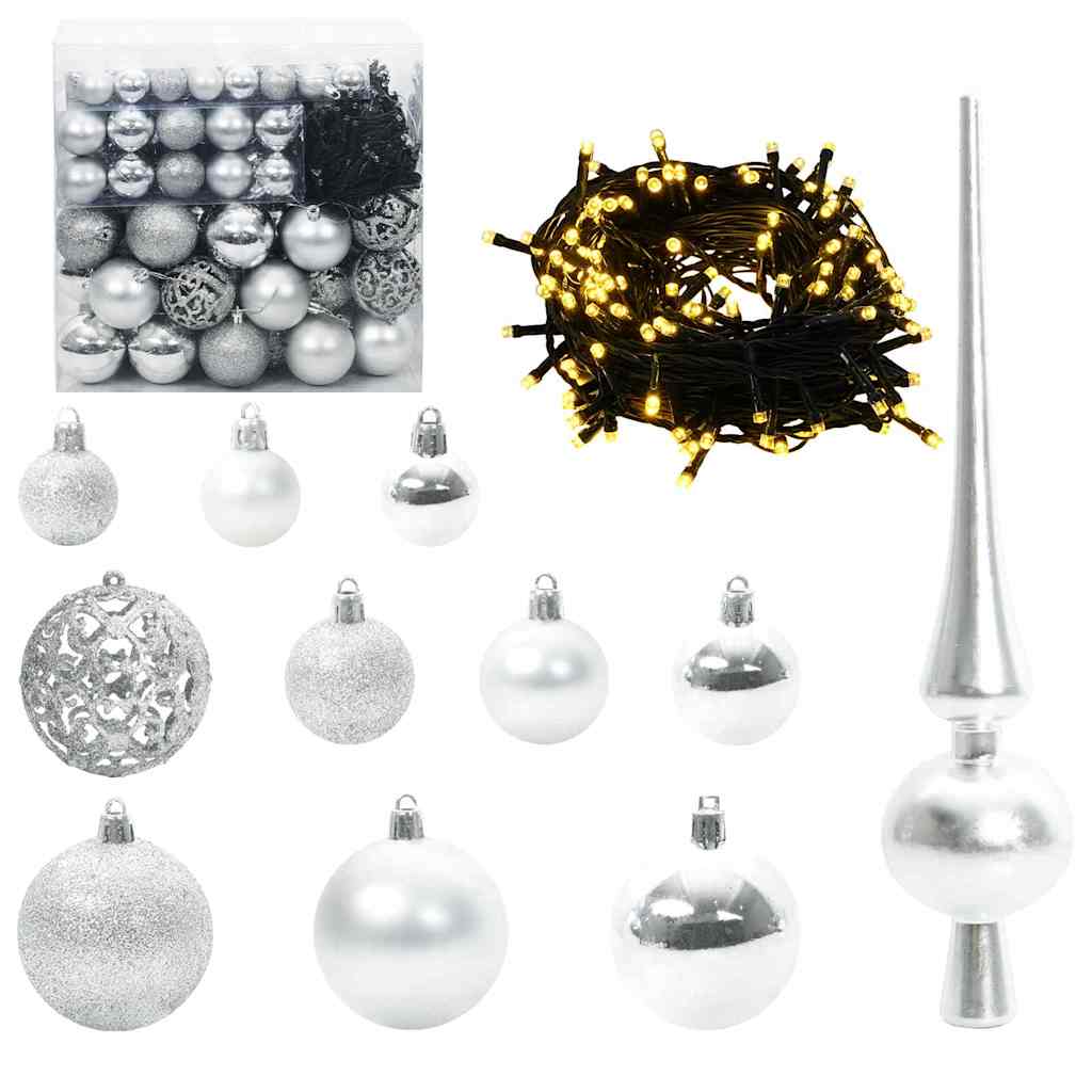 Kunstig Hengende Juletræ 300 LEDs Grøn 180 cm PVC og PE