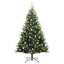 Kunstig Hengende Juletræ 300 LEDs Grøn 210 cm PVC og PE