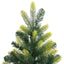Kunstig Hengende Juletræ 300 LEDs Grøn 210 cm PVC og PE