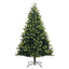 Kunstig Hengende Juletræ 300 LEDs Grøn 240 cm PVC og PE