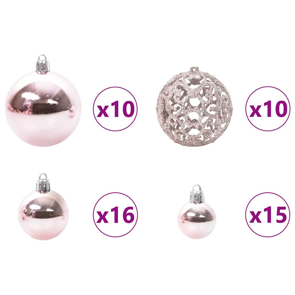 Kunstig Hengende Juletræ 300 LEDs Grøn 240 cm PVC og PE