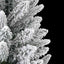 Kunstigt juletræ Hvid 150 cm PVC og Plast og Stål og PE