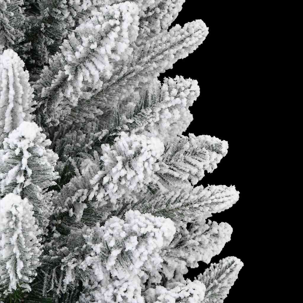 Kunstigt juletræ Hvid 150 cm PVC og Plast og Stål og PE