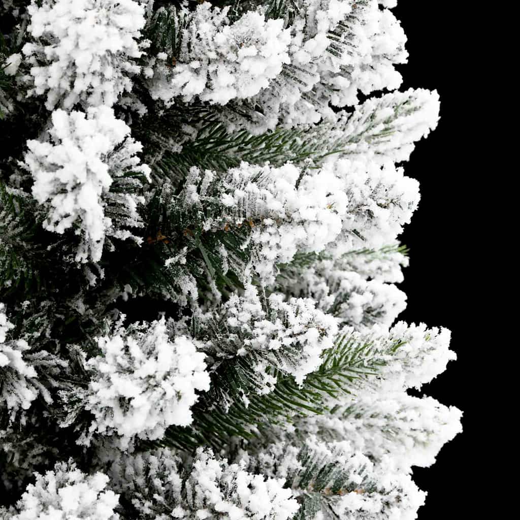 Kunstigt juletræ med stativ Hvid 120 cm PVC og metal og plast