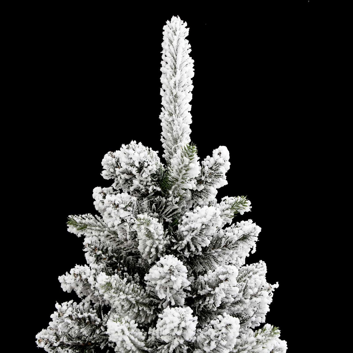 Kunstigt juletræ med stativ Hvid 150 cm PVC og metal og plast