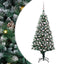 Kunstigt juletræ med stativ Grøn 180 cm PVC og Stål og Plastik
