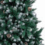 Kunstigt juletræ med stativ Grøn 240 cm PVC og Stål og Plastik