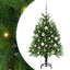 Juletræ med 150 LED'er med stativ Grøn 120 cm PE