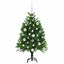 Juletræ med 150 LED'er med stativ Grøn 120 cm PE