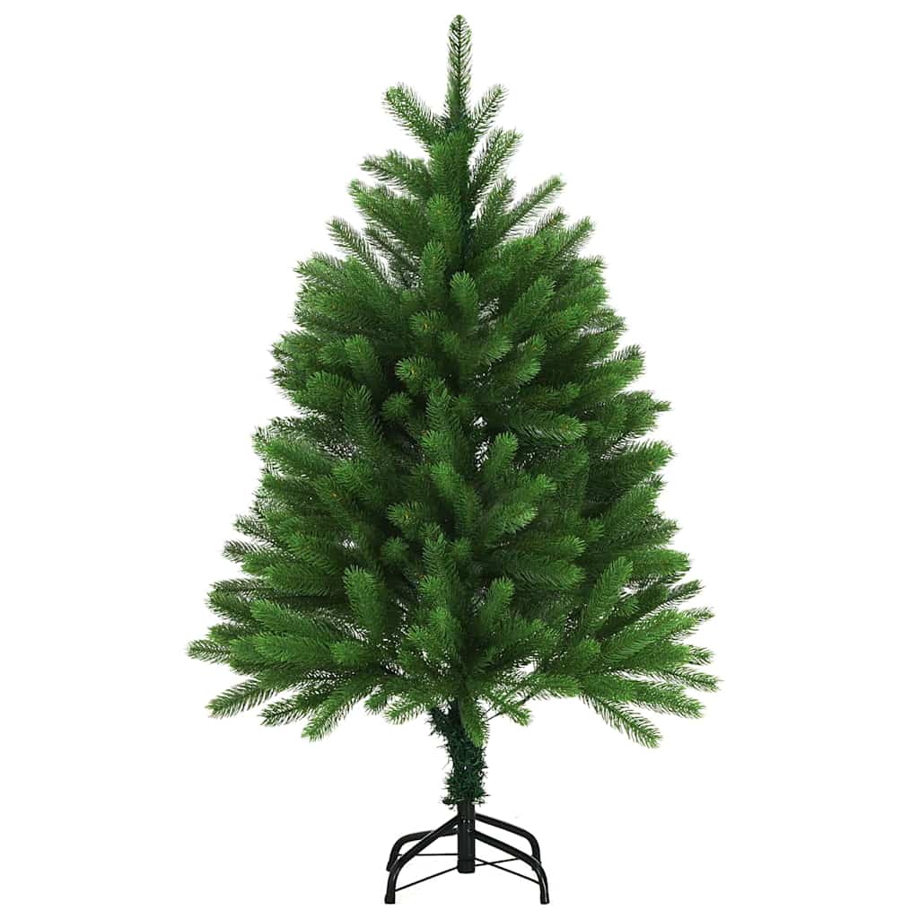 Juletræ med 150 LED'er med stativ Grøn 120 cm PE