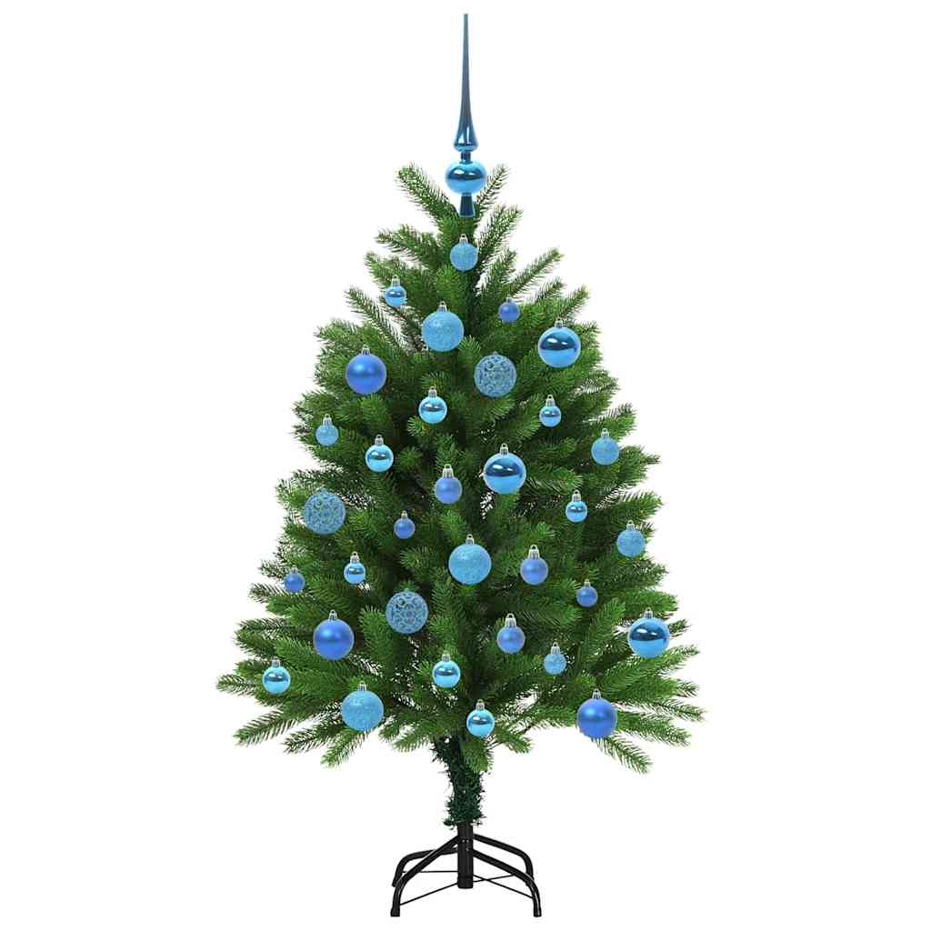 Juletræ med 150 LED'er med stativ Grøn 120 cm PE