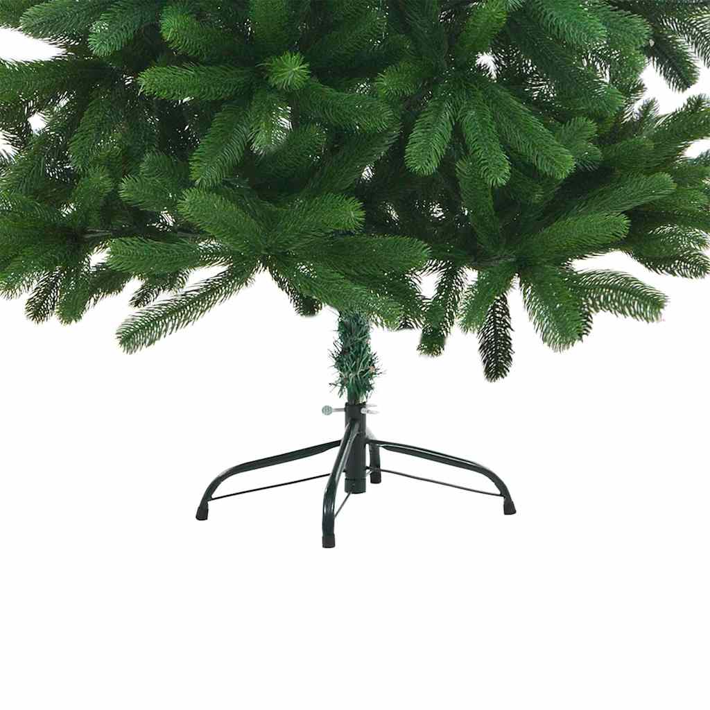 Juletræ med 300 LED'er med stativ Grøn 180 cm PE