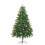 Juletræ med 300 LED'er med stativ Grøn 180 cm PE