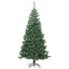 Juletræ med 150 LED'er med stativ Grøn 120 cm PVC