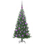 Juletræ med 150 LED'er med stativ Grøn 120 cm PVC